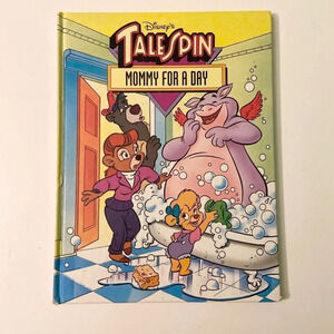 Vtg 1991 Disneys Talespin Mommy For A Day  by Ann Braybrooks Mallard Press Book